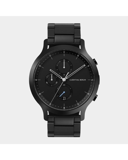 Lilienthal Berlin Chronograph – All in Black für Herren