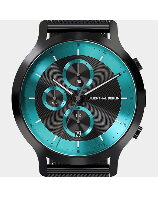 Lilienthal Berlin Chronograph Lp – in Green für Herren