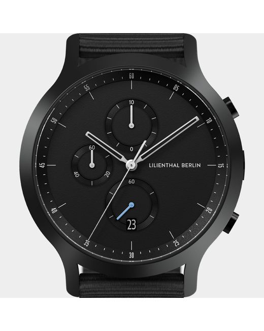 Lilienthal Berlin Chronograph – All in Black für Herren