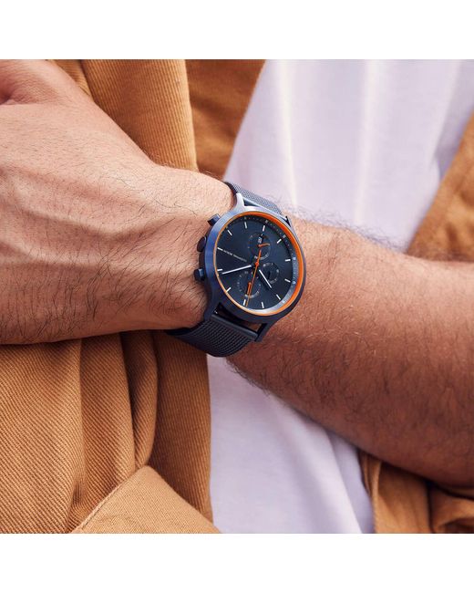 Lilienthal Berlin Chronograph – in Blue für Herren