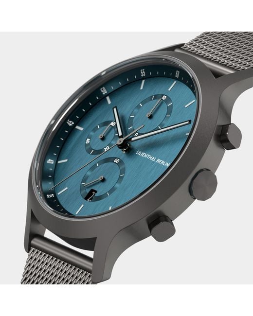 Lilienthal Berlin Chronograph – Myth in Gray für Herren