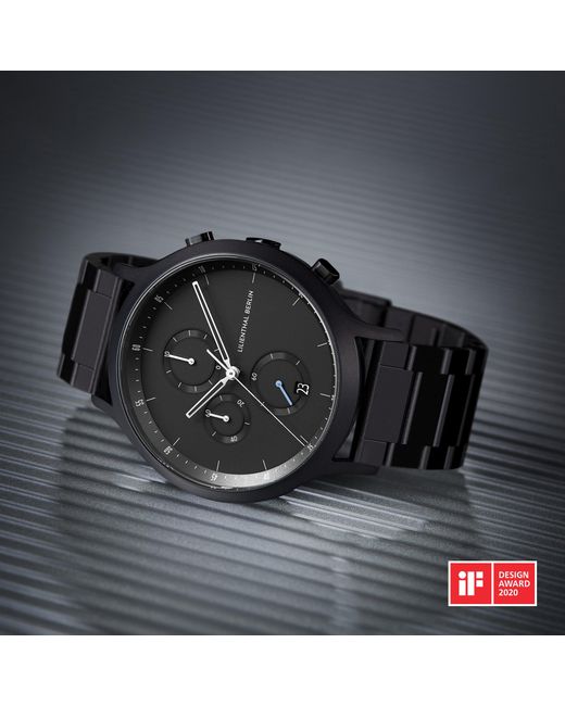 Lilienthal Berlin Chronograph – All in Black für Herren