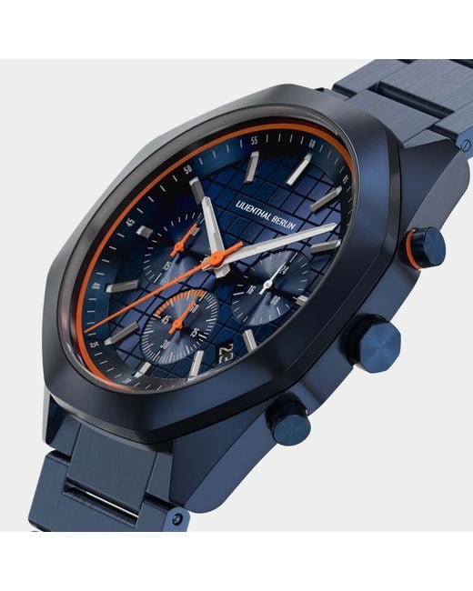 Lilienthal Berlin Octachrono – in Blue für Herren
