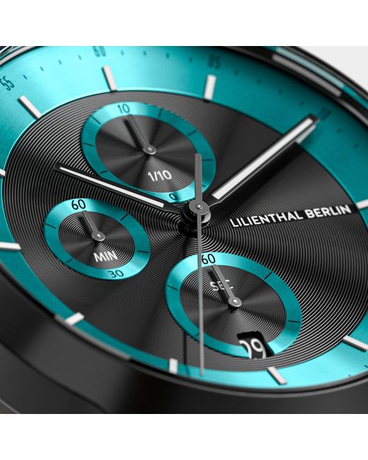 Lilienthal Berlin Chronograph Lp – in Green für Herren