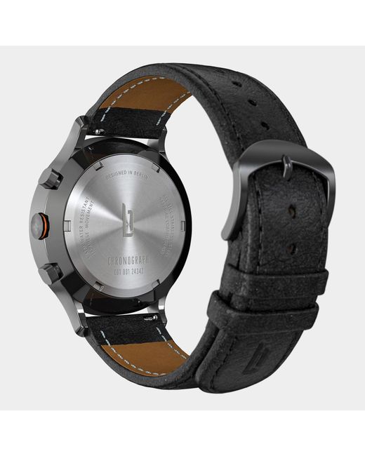 Lilienthal Berlin Chronograph Lp – Dark in Metallic für Herren