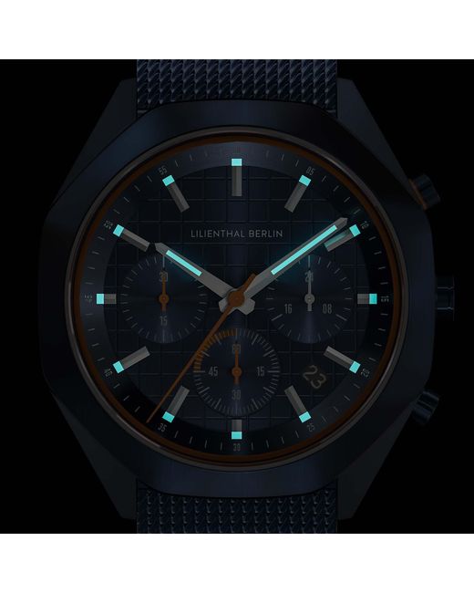 Lilienthal Berlin Octachrono – in Blue für Herren