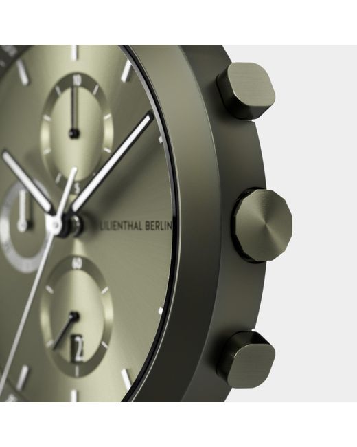 Lilienthal Berlin Chronograph – Terra in Green für Herren