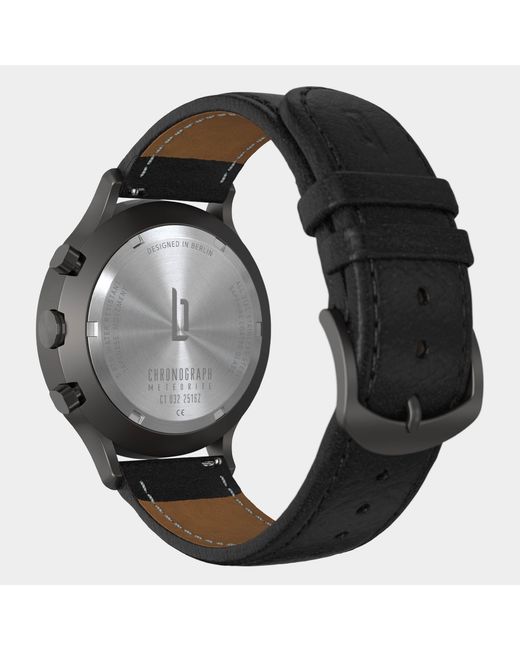 Lilienthal Berlin Chronograph Meteorite – Cosmic in Metallic für Herren