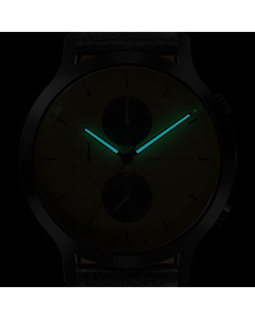 Lilienthal Berlin Chronograph – Line 2 in Metallic für Herren