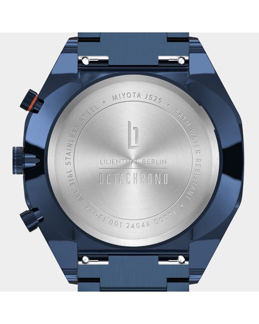 Lilienthal Berlin Octachrono – in Blue für Herren