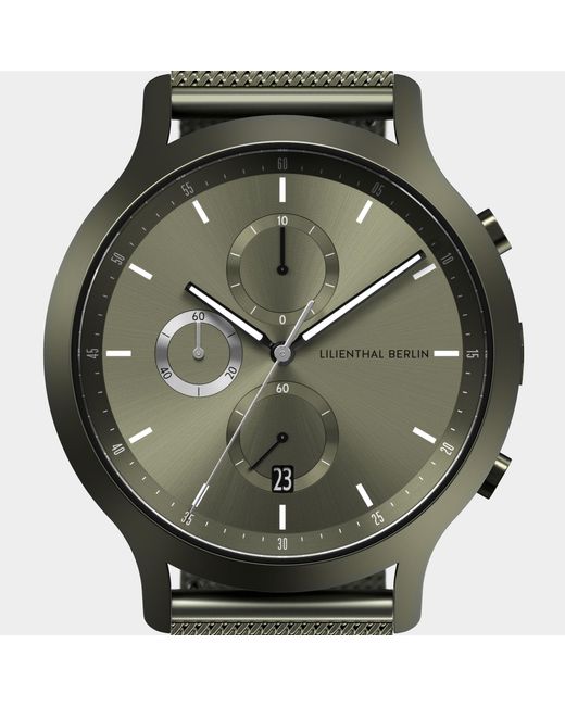 Lilienthal Berlin Chronograph – Terra in Green für Herren