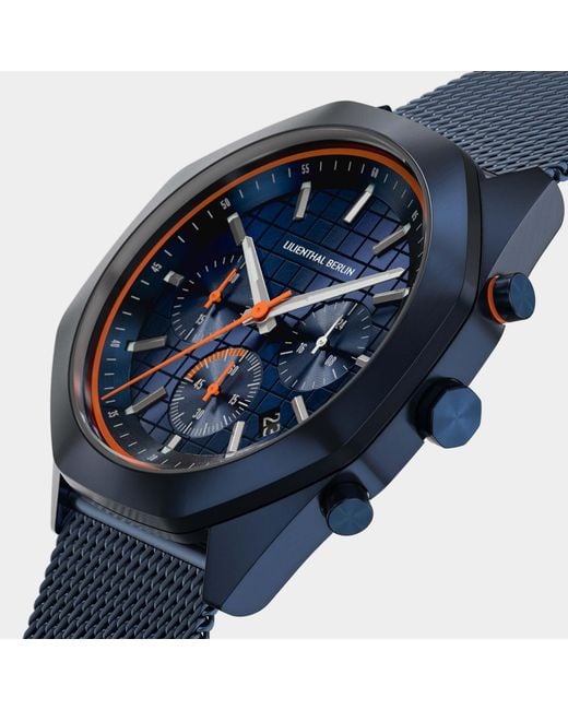 Lilienthal Berlin Octachrono – in Blue für Herren