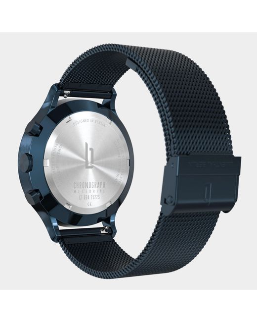 Lilienthal Berlin Chronograph Meteorite – Stellar in Blue für Herren