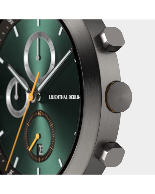 Lilienthal Berlin Chronograph – Getaway in Green für Herren