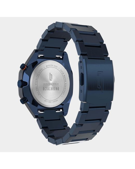 Lilienthal Berlin Octachrono – in Blue für Herren