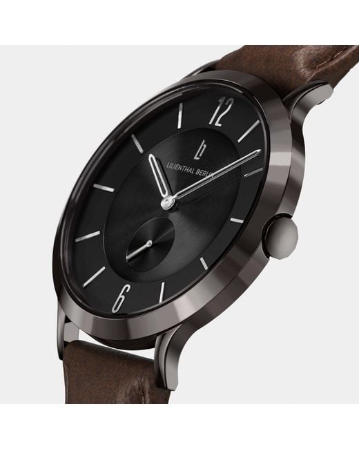 Lilienthal Berlin The Classic – Dark in Black für Herren