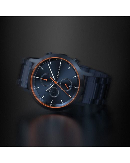 Lilienthal Berlin Chronograph – in Blue für Herren