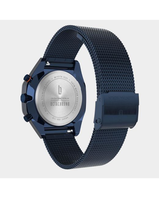 Lilienthal Berlin Octachrono – in Blue für Herren