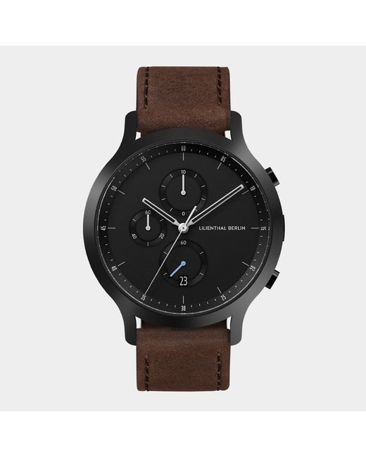 Lilienthal Berlin Chronograph – All in Black für Herren