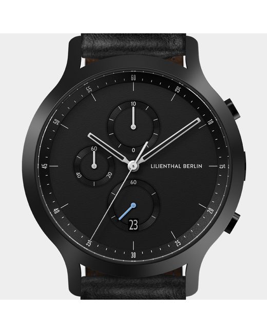Lilienthal Berlin Chronograph – All in Black für Herren
