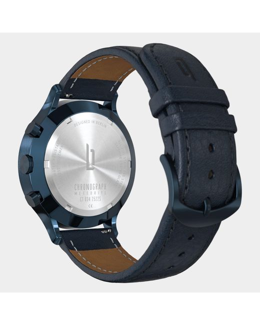 Lilienthal Berlin Chronograph Meteorite – Stellar in Blue für Herren