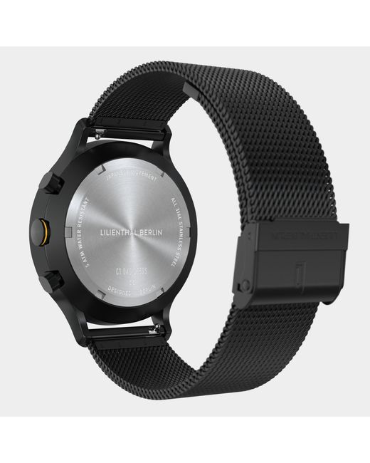 Lilienthal Berlin Chronograph – Line 2 in Metallic für Herren