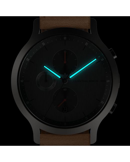 Lilienthal Berlin Chronograph – Circuit in Gray für Herren