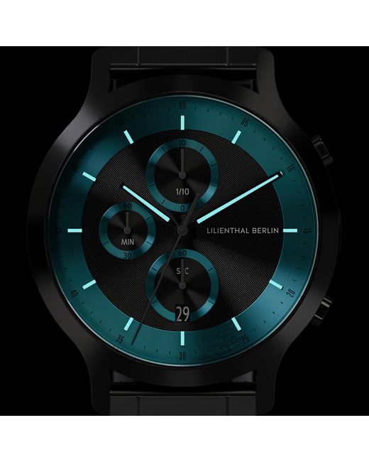 Lilienthal Berlin Chronograph Lp – in Green für Herren
