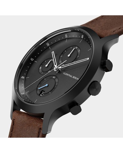 Lilienthal Berlin Chronograph – All in Black für Herren