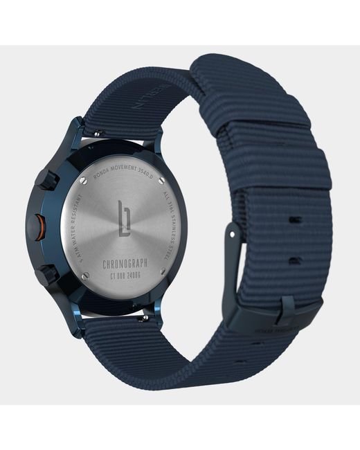 Lilienthal Berlin Chronograph – in Blue für Herren