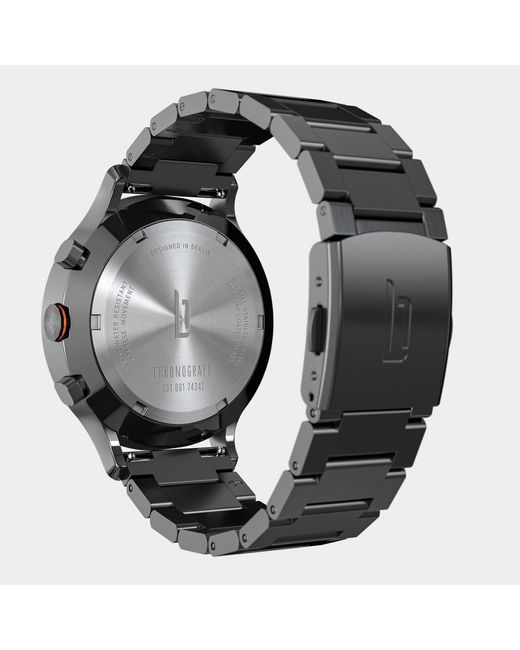 Lilienthal Berlin Chronograph Lp – Dark in Metallic für Herren