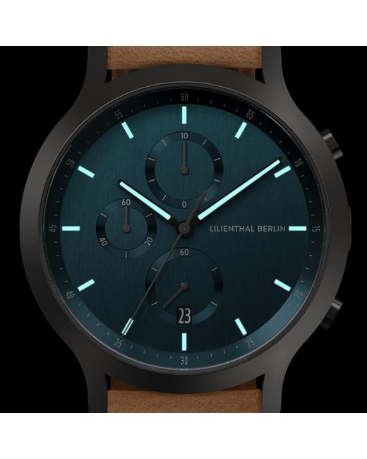 Lilienthal Berlin Chronograph – Myth in Blue für Herren