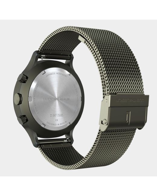 Lilienthal Berlin Chronograph – Terra in Green für Herren