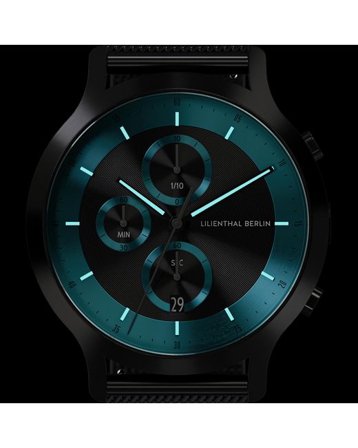 Lilienthal Berlin Chronograph Lp – in Green für Herren