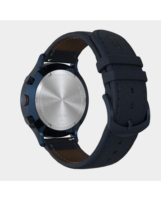 Lilienthal Berlin Chronograph – in Blue für Herren