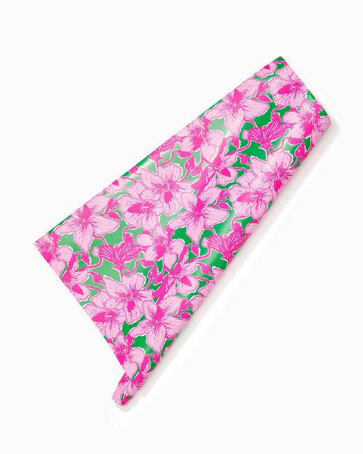 Lilly Pulitzer Pink Lilly Wrapping Paper