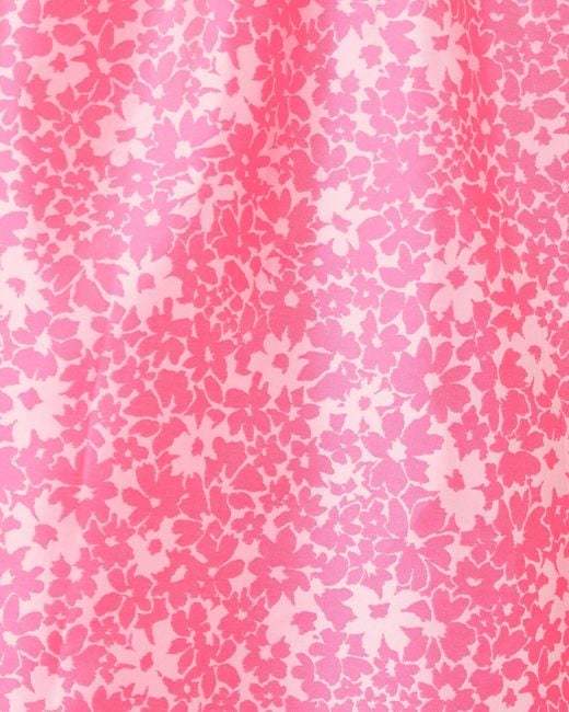 Lilly Pulitzer Pink Ellara Jacquard Midi Bow Dress