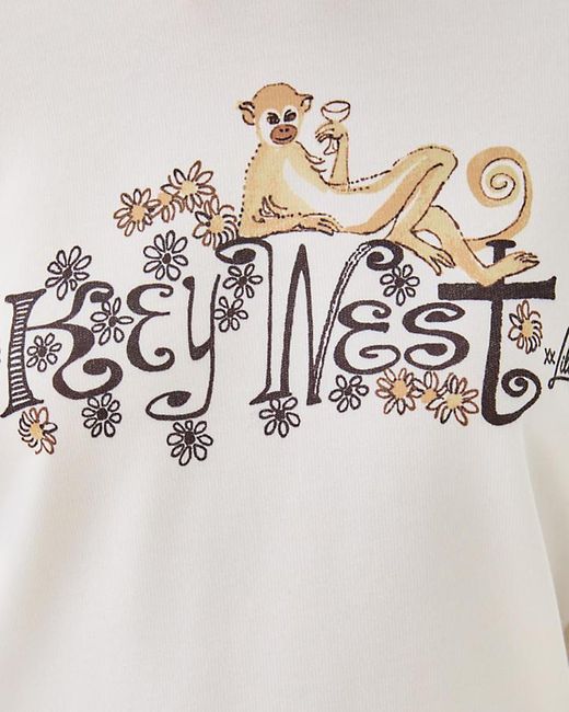 Lilly Pulitzer White Ballad Cotton Sweatshirt