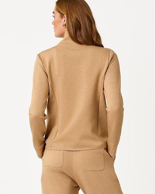 Lilly Pulitzer Natural Upf 50+ Basque Full Zip Jacket