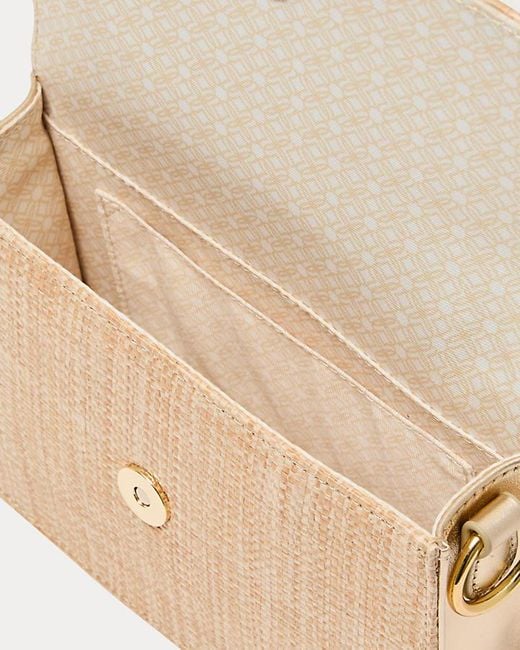 Lilly Pulitzer Natural Paley Straw Shoulder Bag
