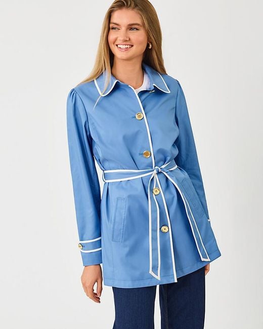 Lilly Pulitzer Blue Dianne Jacket