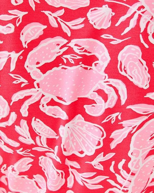 Lilly Pulitzer Pink Ibby Skirted Romper