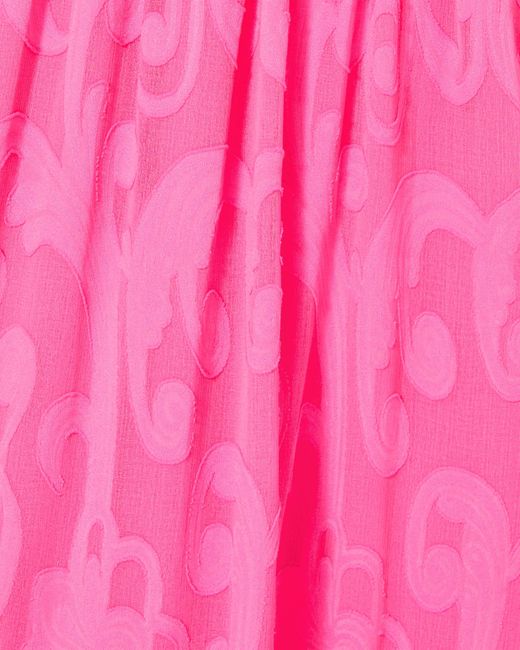 Lilly Pulitzer Pink Hadly Smocked Maxi Dress