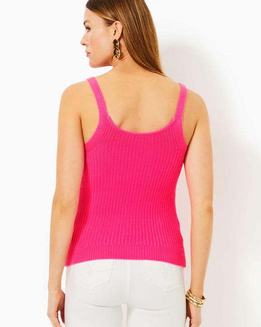 Sweater Cardigan Designer By Lilly Pulitzer In Pink, Size: S main image 1