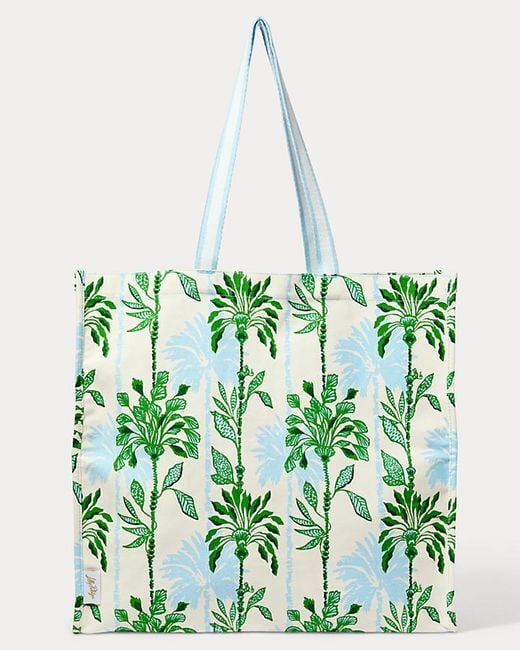 Lilly Pulitzer Green Eco Tote