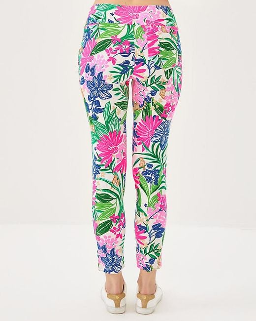 Lilly Pulitzer Pink Upf 50+ Luxletic 28" Corso Pant