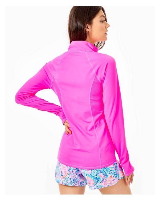 Lilly Pulitzer Synthetic Upf 50+ Luxletic Tennison Full-zip Jacket in ...