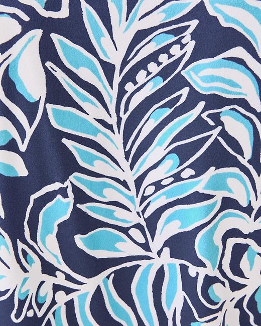 Lilly Pulitzer Blue Upf 50+ Dune Dress