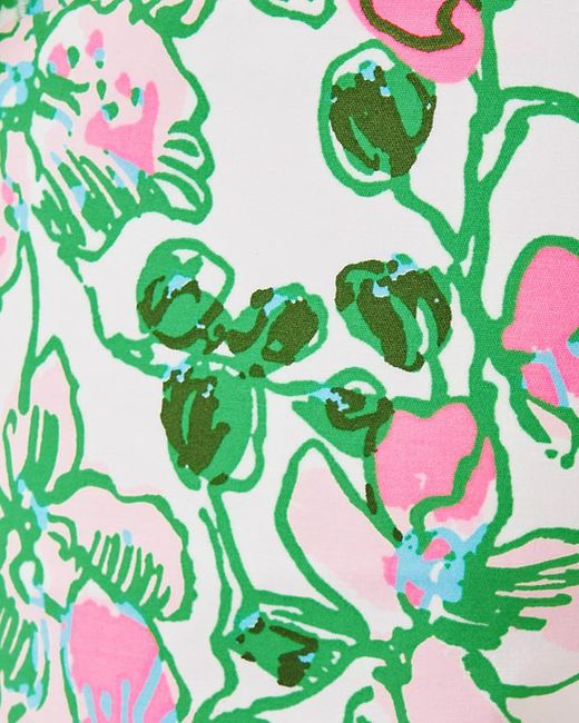 Lilly Pulitzer White 7" Gretchen High Rise Short
