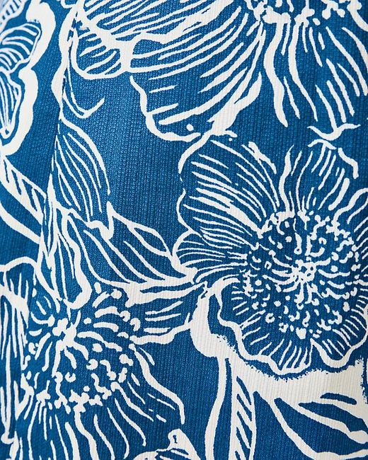 Lilly Pulitzer Blue Lala Skirted Romper